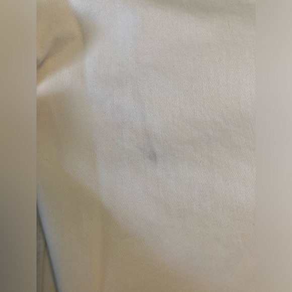 Lucky Brand Ava Crop - Raw Edge White Jeans - Picture 5 of 5